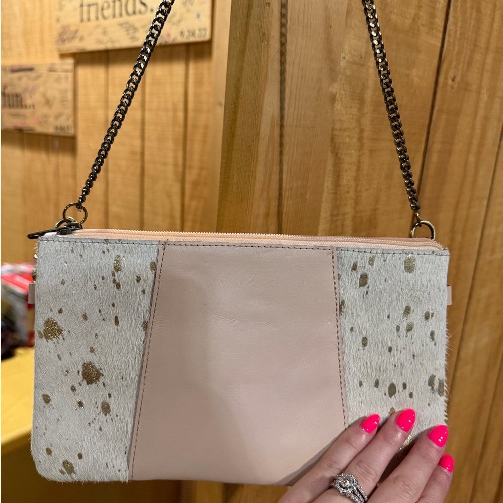 Cowhide Crossbody - Picture 2 of 4